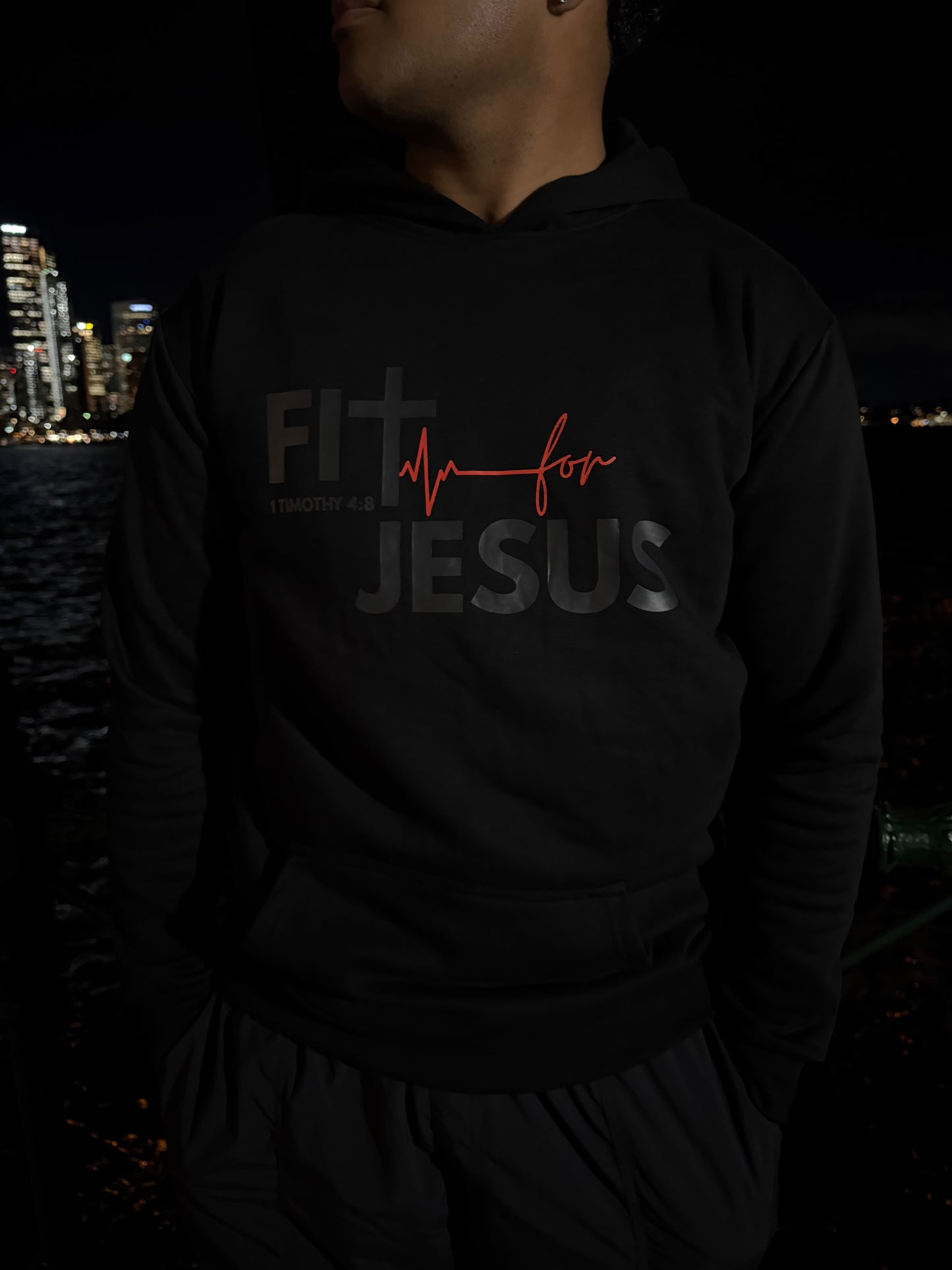 Fit for Jesus Hoodie | Dark Grey